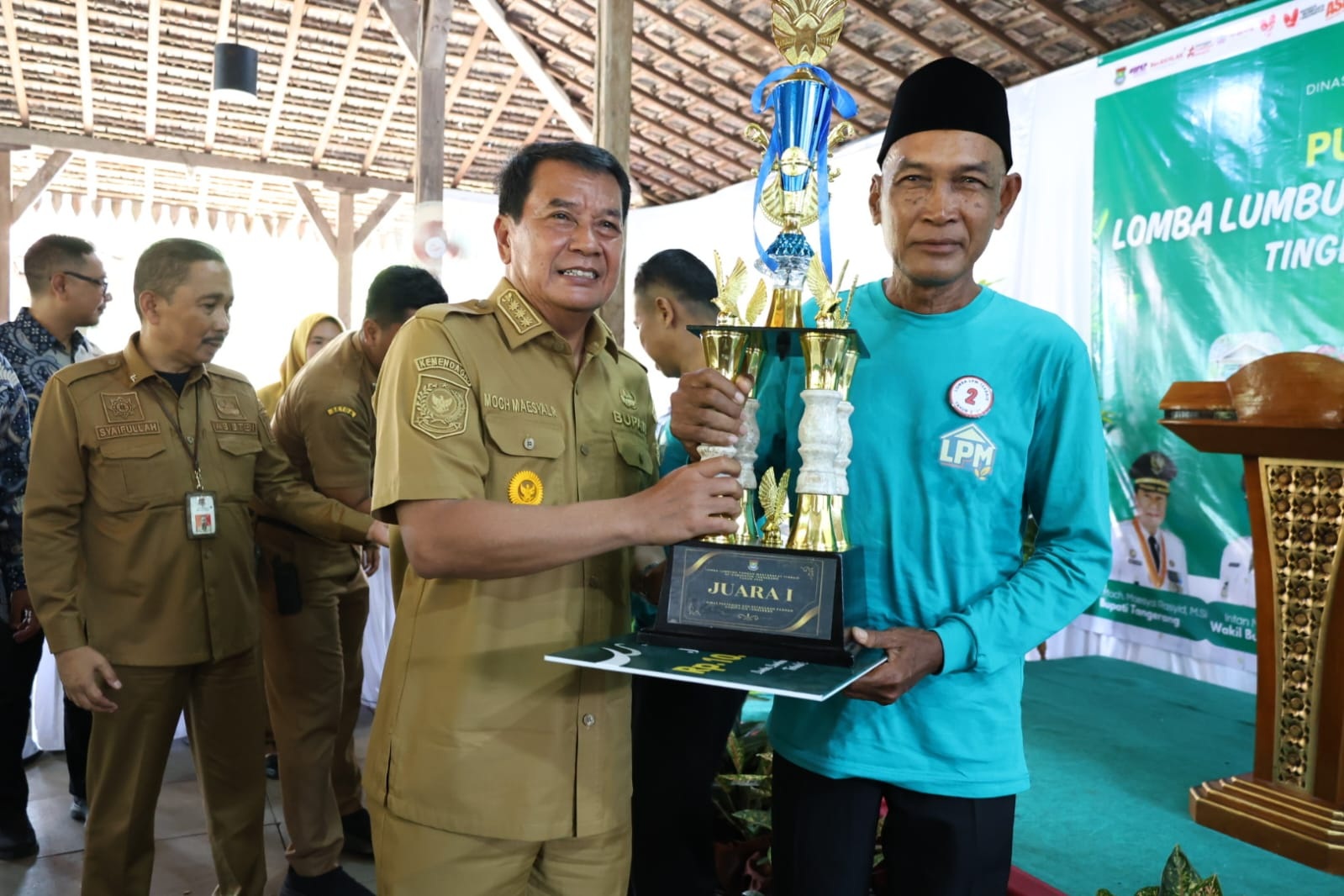 Bupati Tangerang Tutup Lomba LPM Tahun 2025