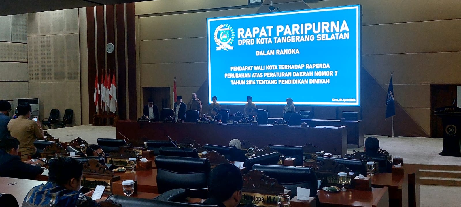 Wali Kota Tangsel Beri 6 Masukan atas Revisi Perda Diniyah