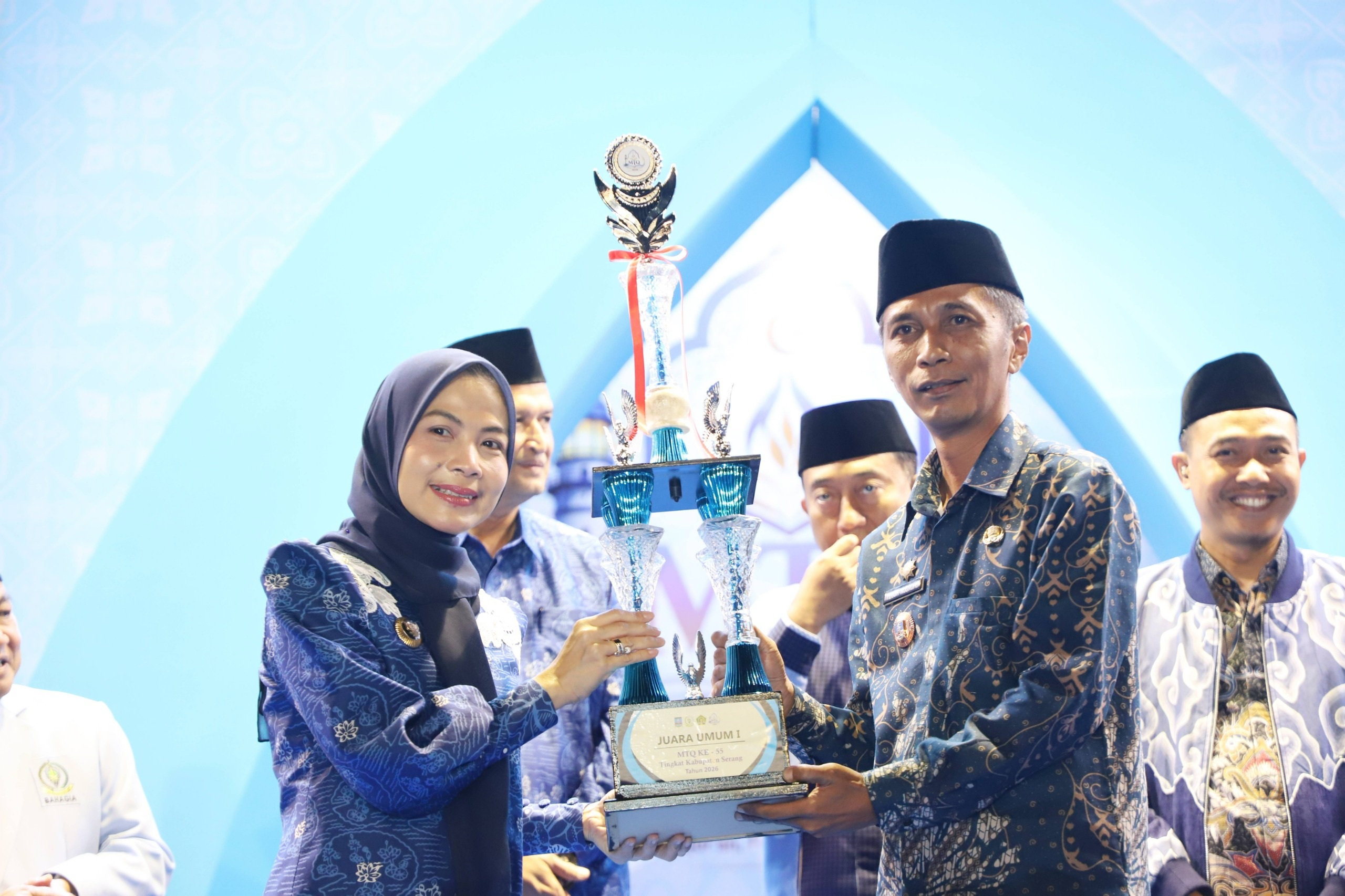 Pulo Ampel Juara Umum MTQ Kabupaten Serang
