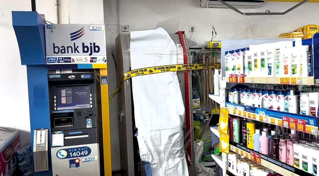 ATM Bank Banten di Minimarket Dibobol, Kerugian Capai Rp149 Juta