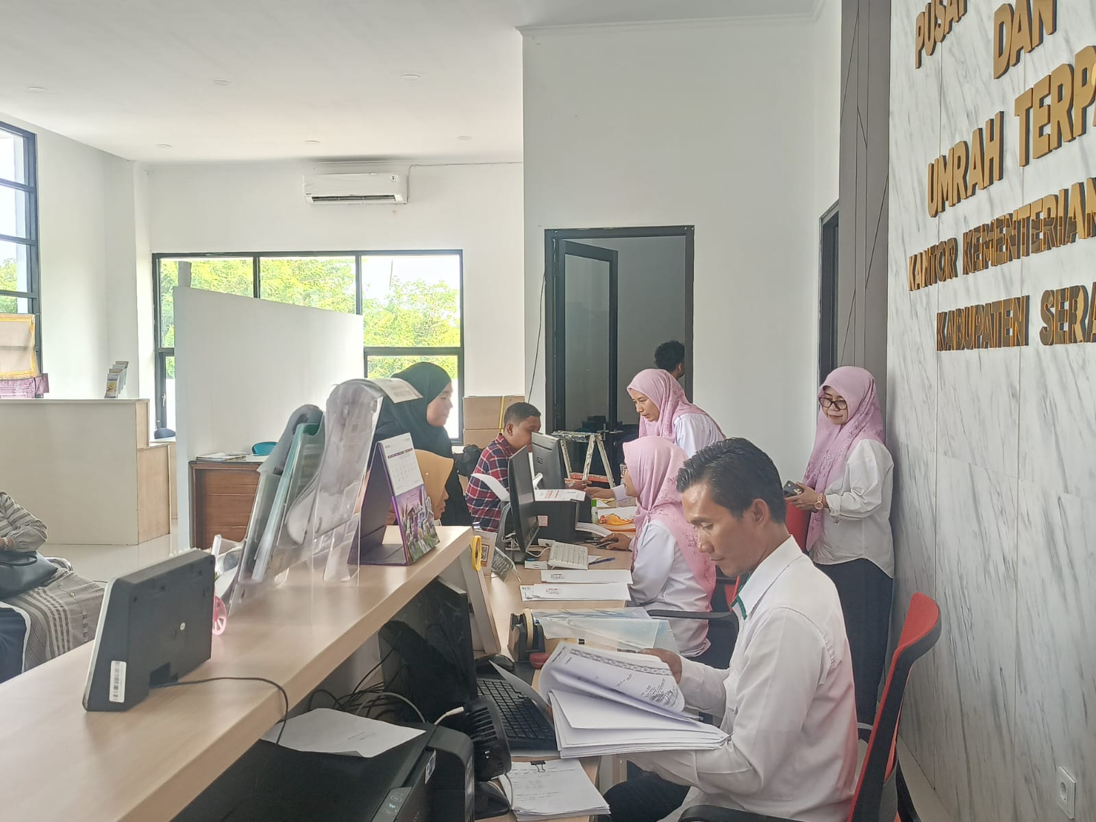 Kloter Pertama Calhaj Kab Serang Diberangkatkan 23 April