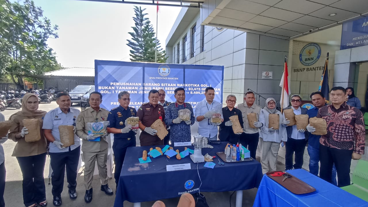Banten Masih Jadi Jalur Distribusi Narkoba