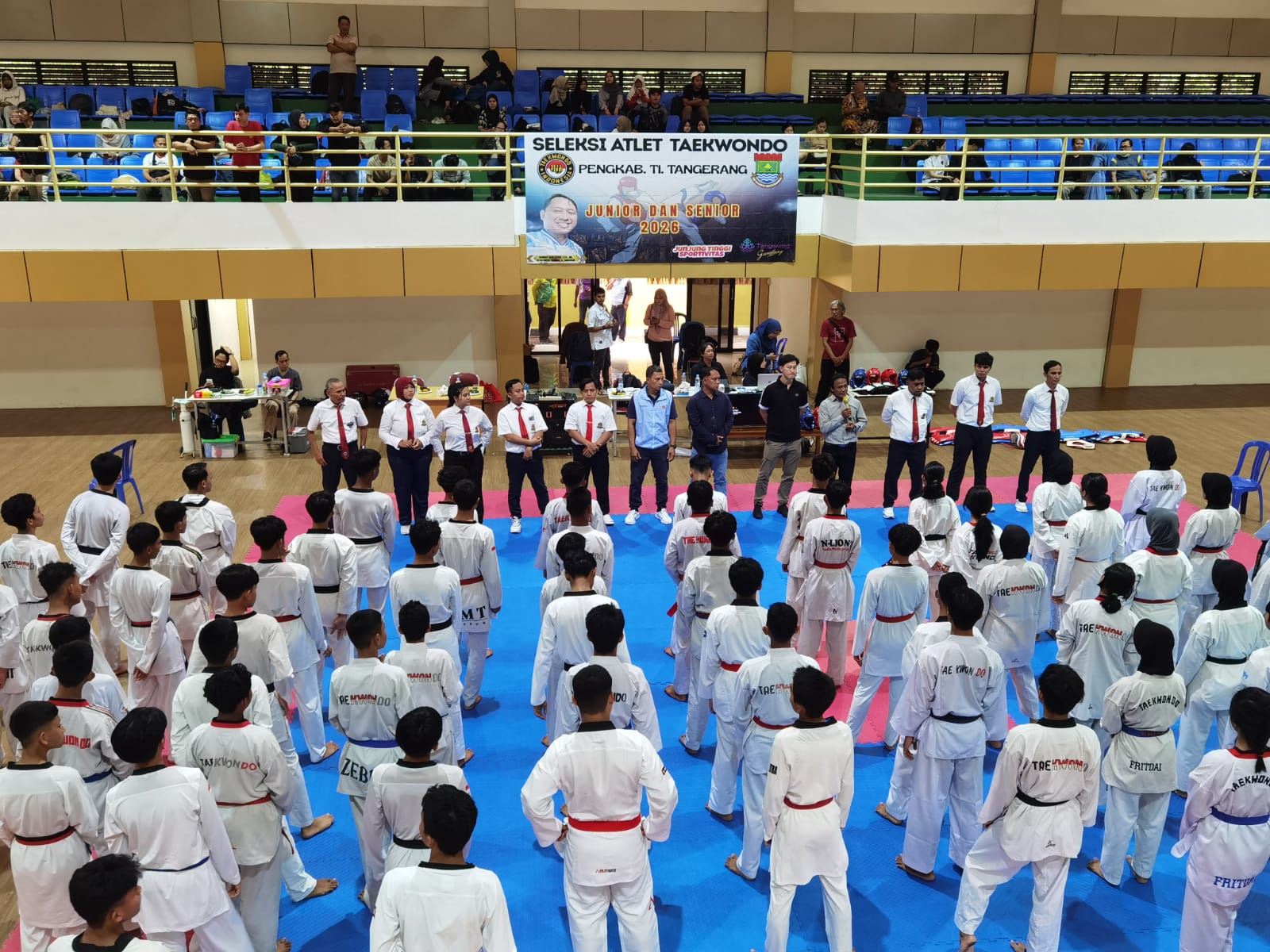 Pengkab TI Tangerang Gelar Seleksi, Mencari 10 Atlet Terbaik Putra dan Putri