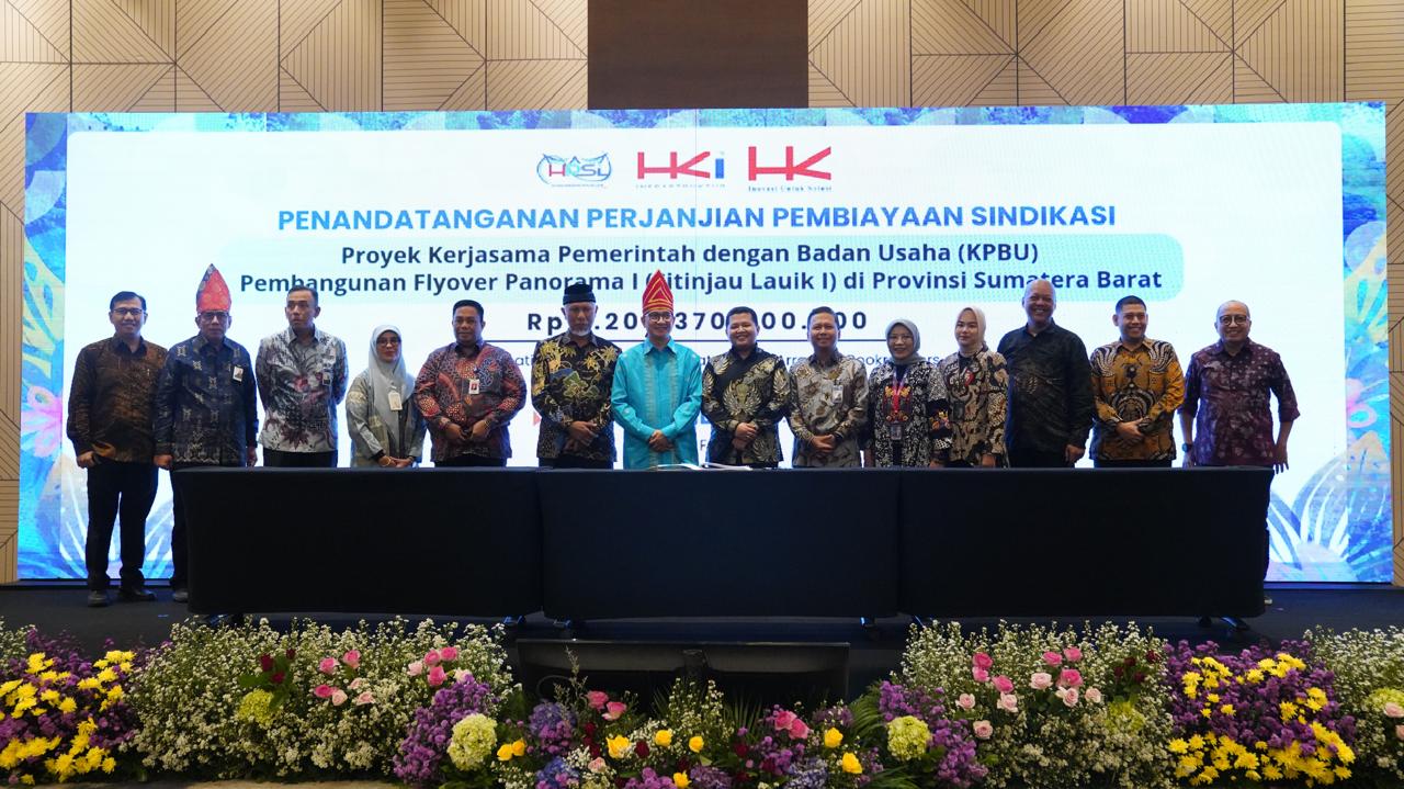 Percepat Pembangunan Infrastruktur di Sumatera Barat, BRI Dukung Pembiayaan Sindikasi Rp2,2 Triliun untuk Proy