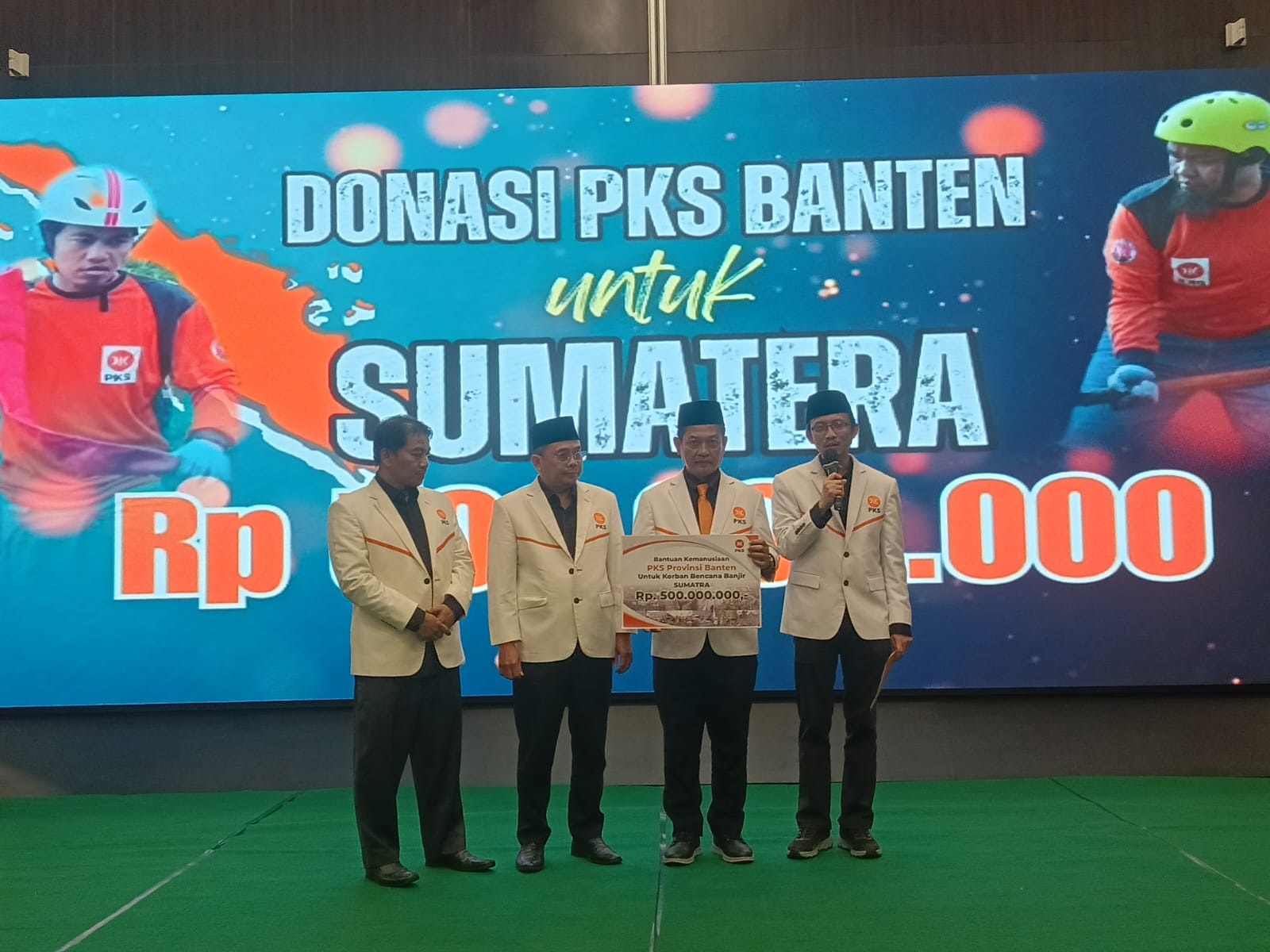 Rp500 Juta untuk Korban Bencana Sumatera