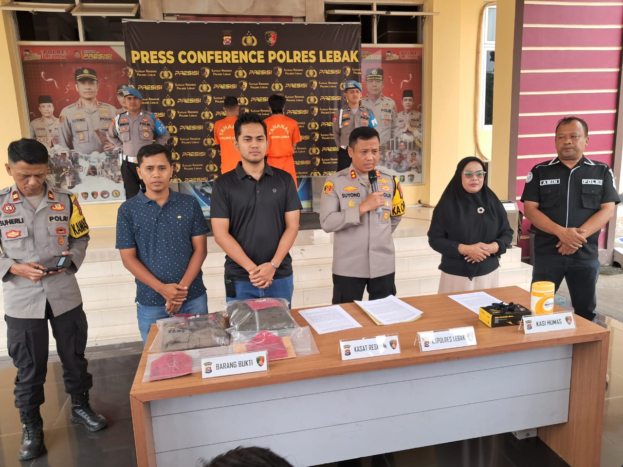 Polres Lebak Tetapkan 2 Tersangka Kasus Aksi Demo Penolakan Ketua DPRD 