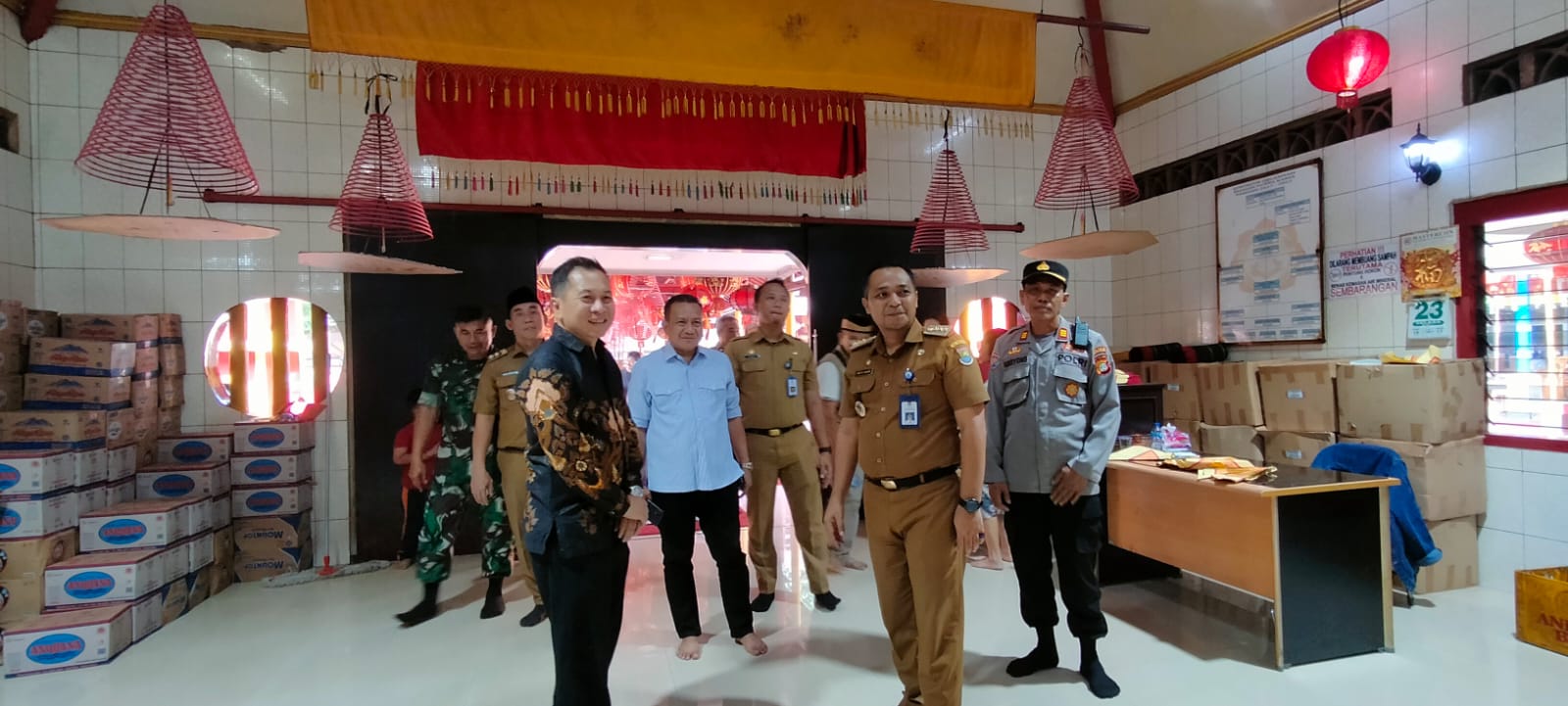 Camat Curug Hadiri Perayaan Sejit Kwan Im Pho Sat