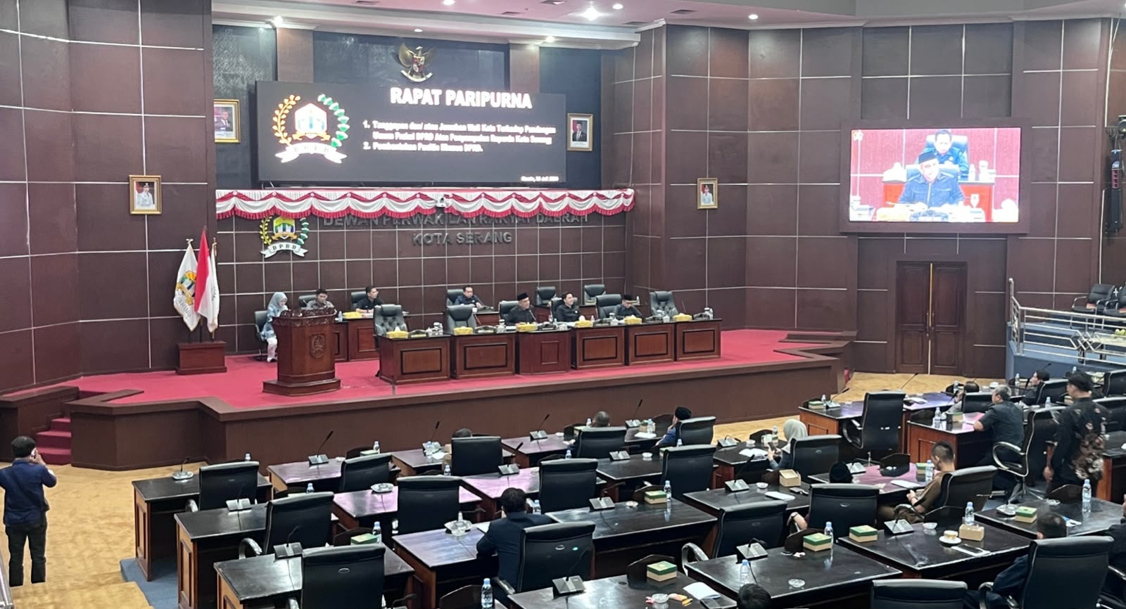 Dewan Soroti Absennya Wali Kota Serang