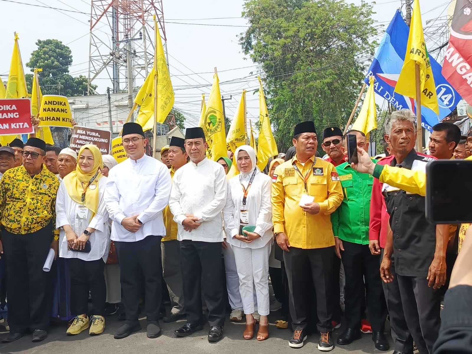 Daftar Ke KPU, Andhika Nanang Tawarkan Keberlanjutan Pembangunan 