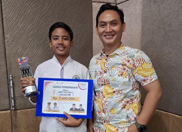 Gidion Bastian Selan Raih Juara FLS3N  hingga Tingkat Provinsi