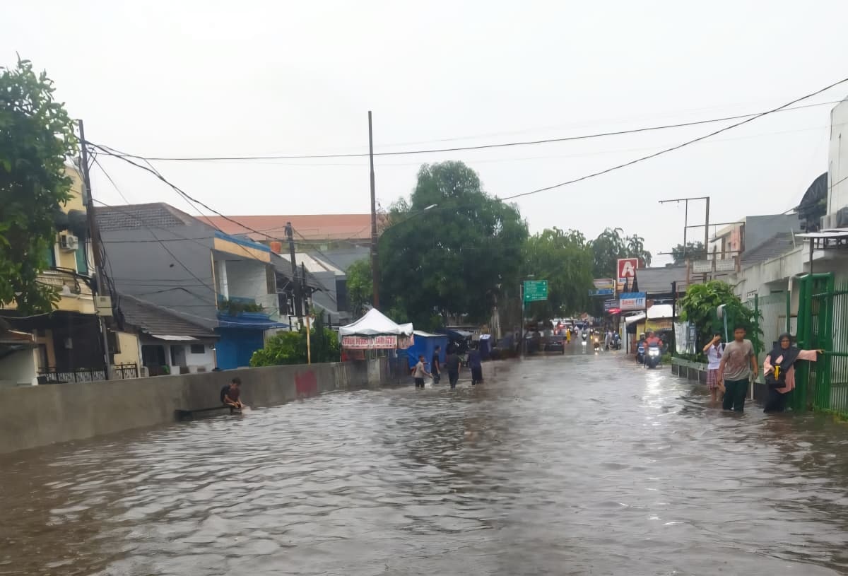 17 Titik Banjir Kepung Tangsel 