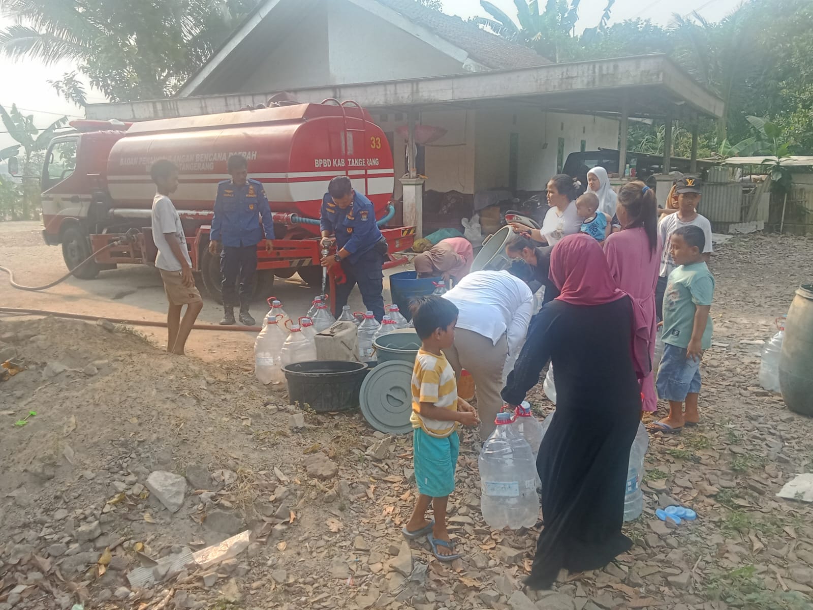 477 KK di Balaraja Alami Krisis Air Bersih