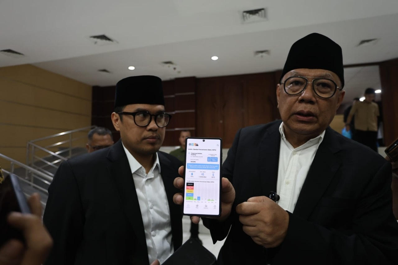 Benyamin Bantah Kualitas Udara Buruk