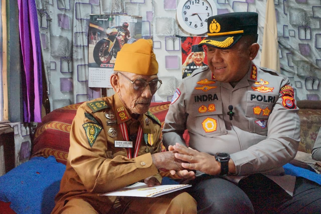Kapolresta Silaturahmi ke Pejuang Veteran