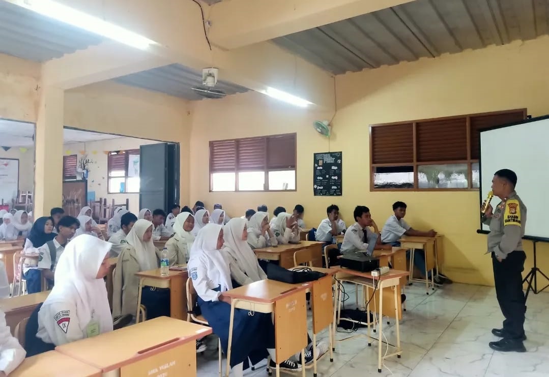 SMPN 2 Tigaraksa Beri Materi Bahaya Narkoba saat MPLS