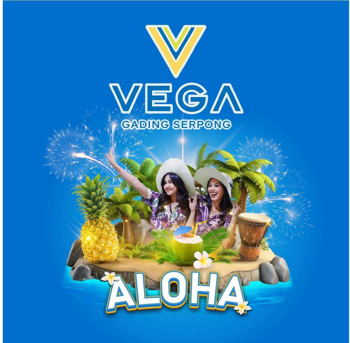 Perayaan Tahun Baru 2025, Vega Hotel Serpong Usung Tema 'ALOHA'