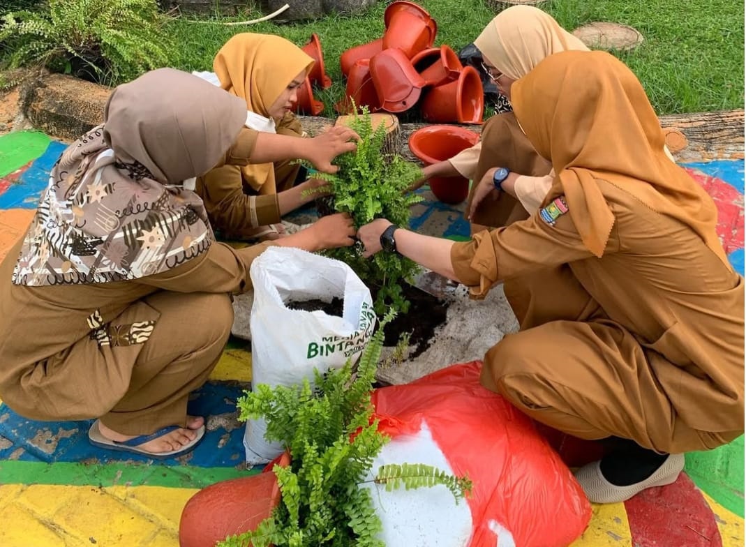SMPN 4 Cikupa Wujudkan Sekolah Hijau Bukan Hanya Wancana