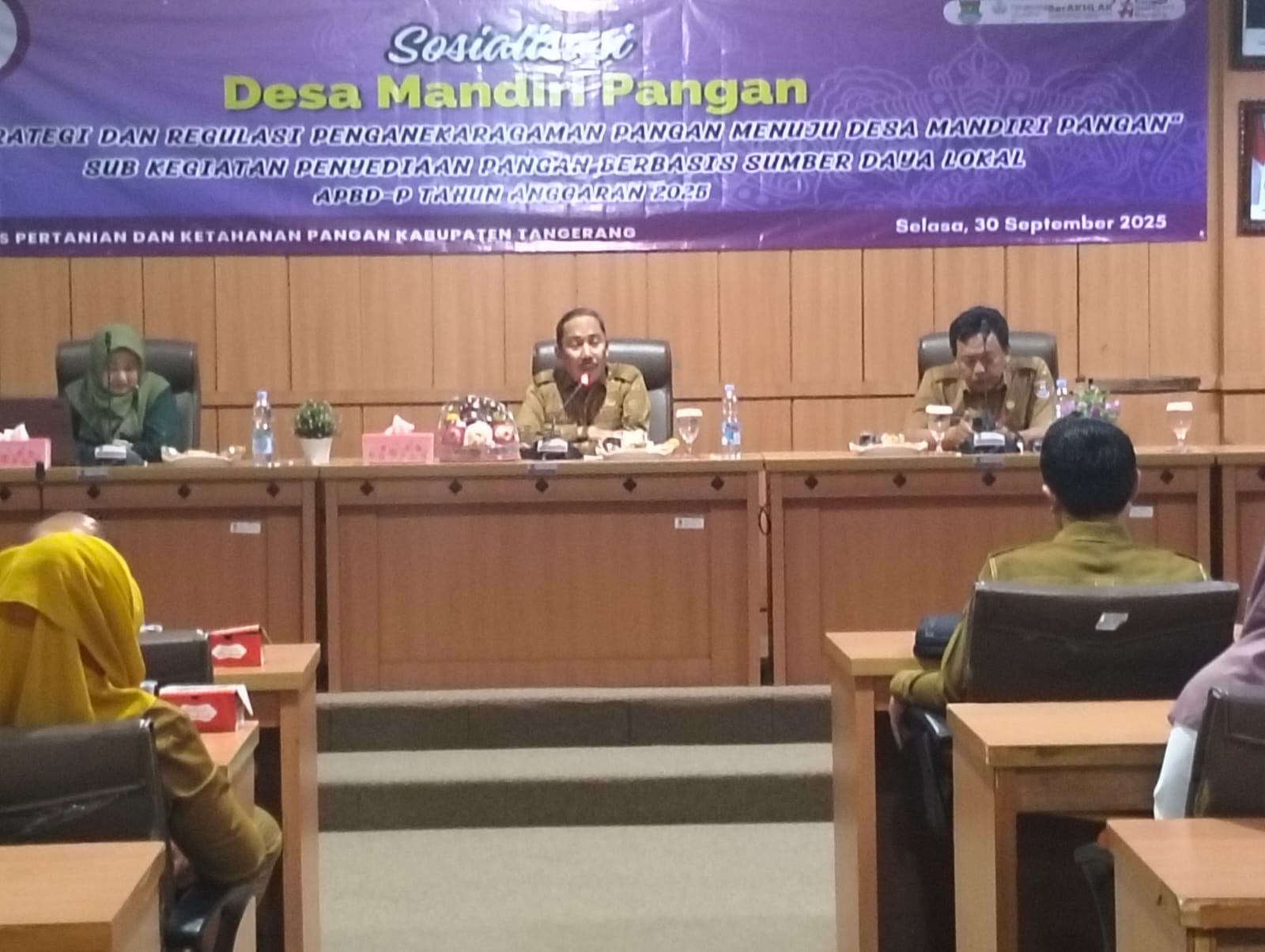 DPKP Kabupaten Tangerang Sosialisasikan Desa Mandiri Pangan 