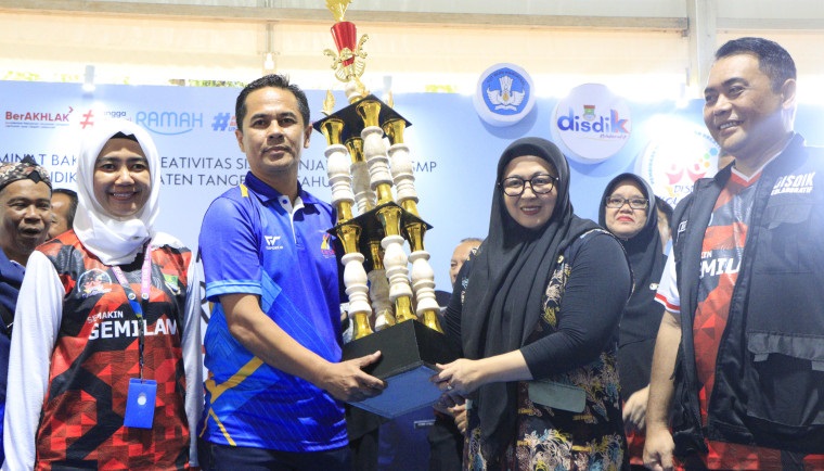 Pembinaan Minat Bakat Siswa 2025, Cikupa dan Panongan Juara Umum