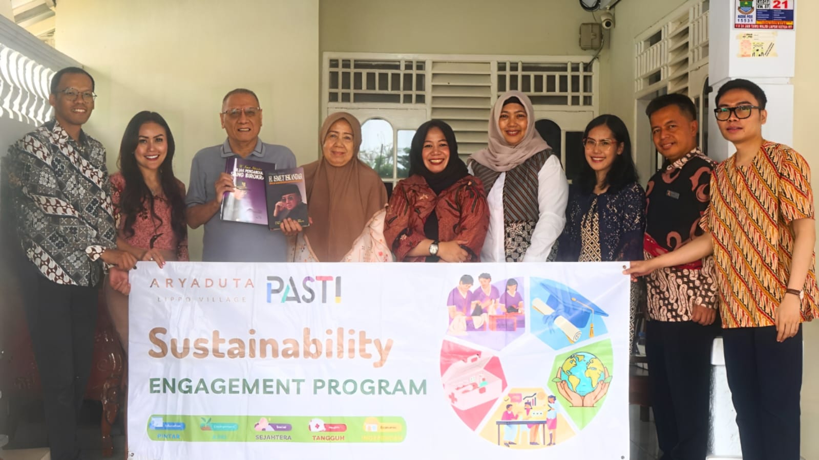 HUT Ke-31 ARYADUTA Lippo Village dengan CSR: Menghidupkan Kembali Legenda Pendekar Cisadane Bersama Penulisnya
