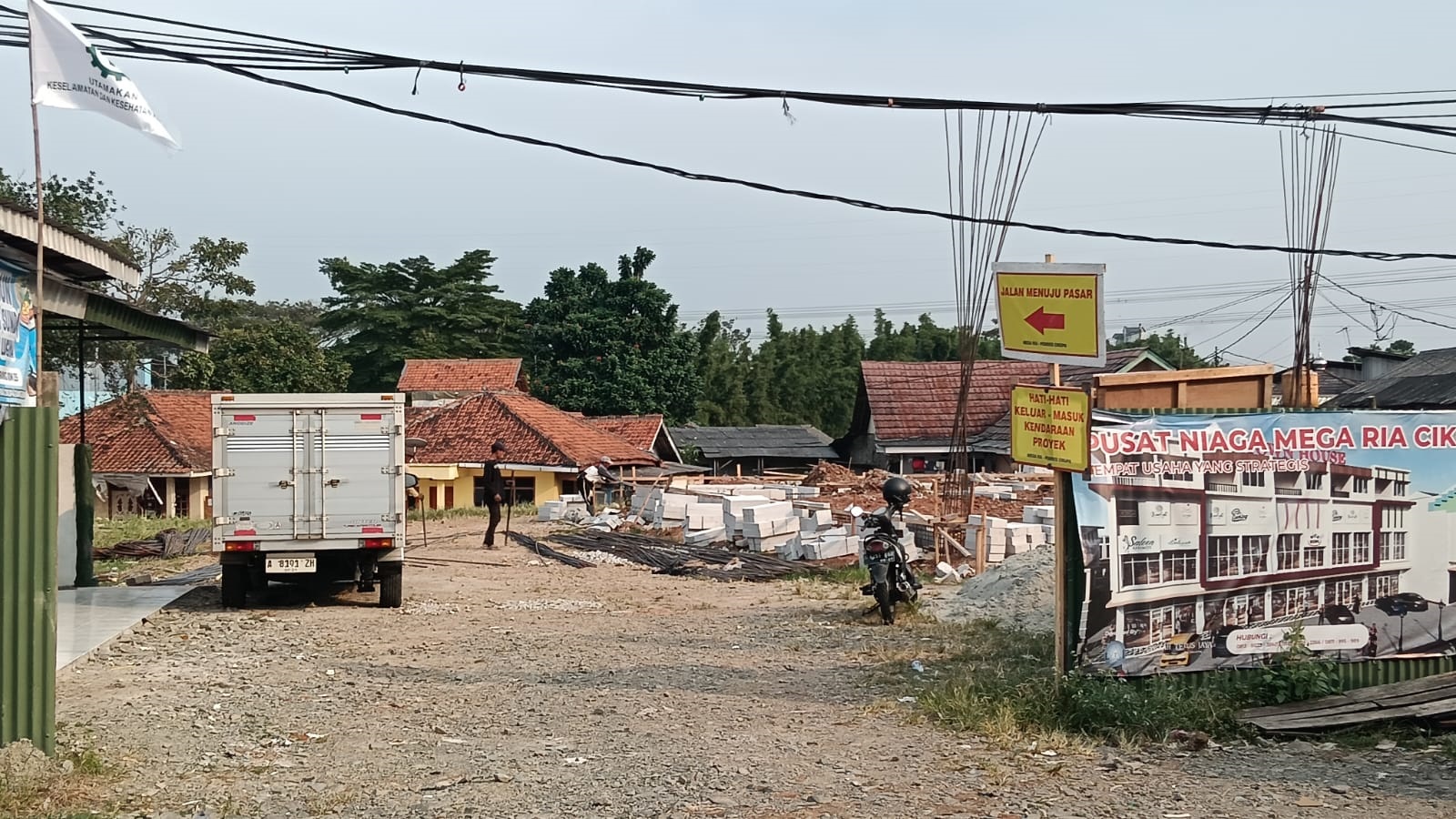 Proyek Pusat Niaga Cikupa Belum Kantongi Izin PBG, DTRB Hentikan Sementara