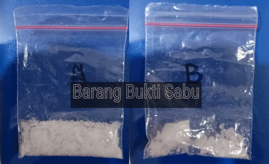 Pengedar Kirim Sabu 9,51 Gram Via Ojol