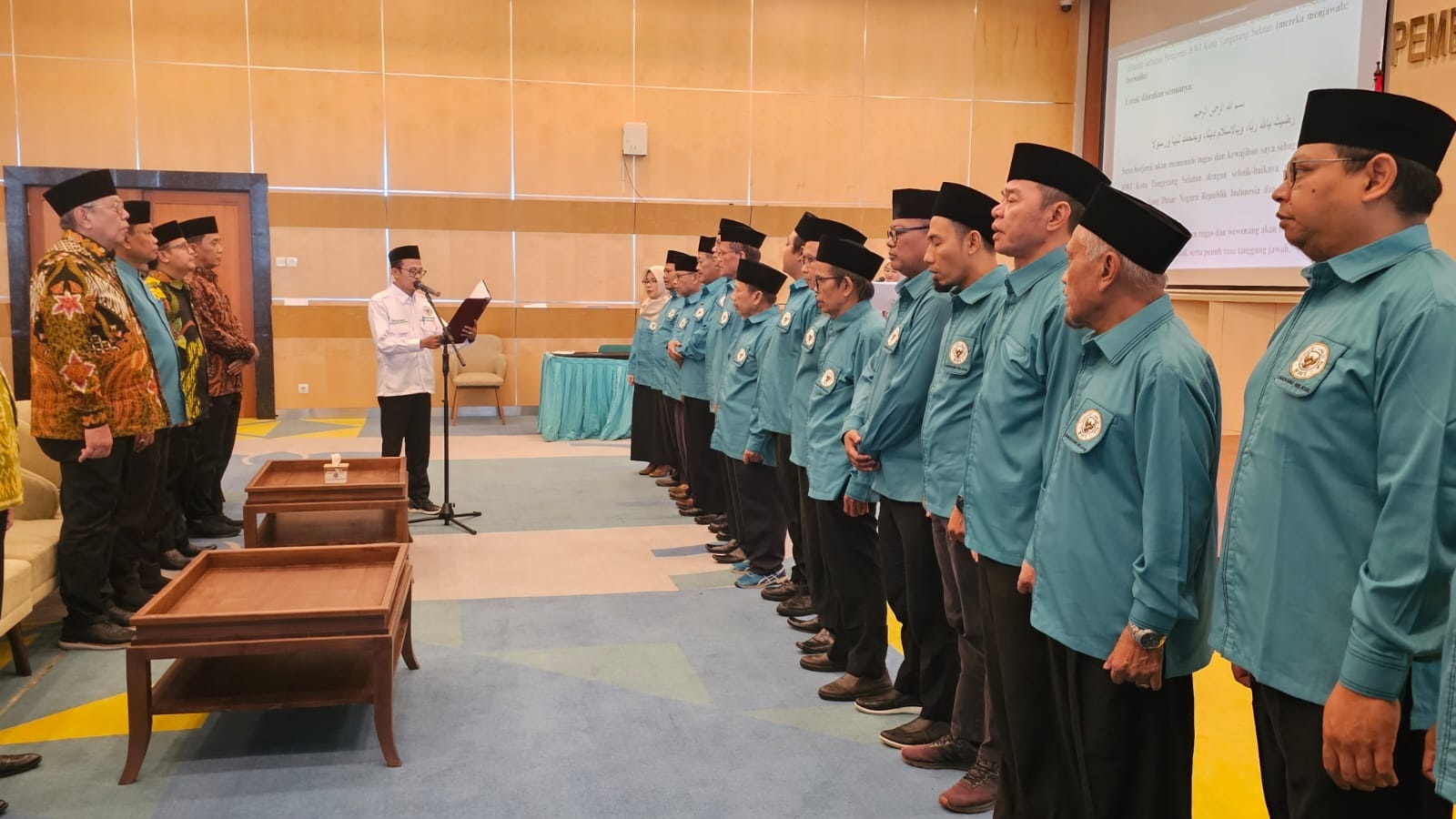 Pengurus BWI Kota Tangsel Periode 2025 - 2028 Resmi Dilantik