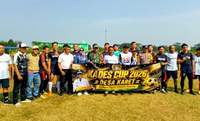Camat Buka Kades Cup Sambut HUT RI