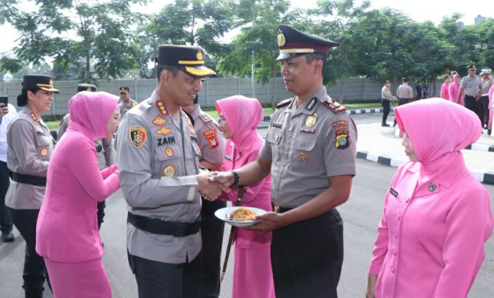 156 Personel Polres Metro Tangerang Kota Naik Pangkat, Simak Pesan Kapolres