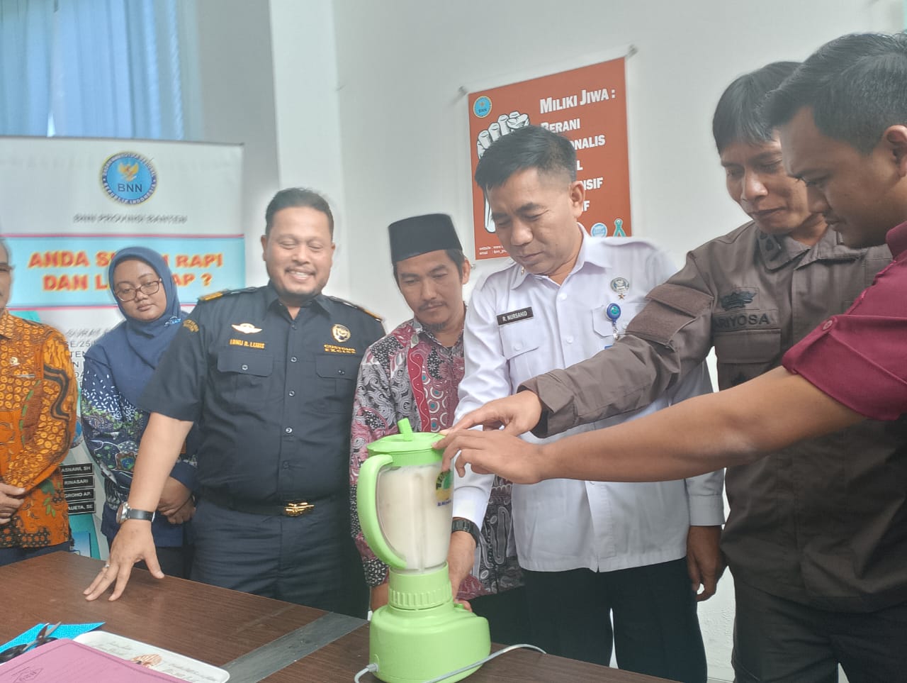 BNN Provinsi Banten Musnahkan 96 Gram Sabu dari Warga Binaan