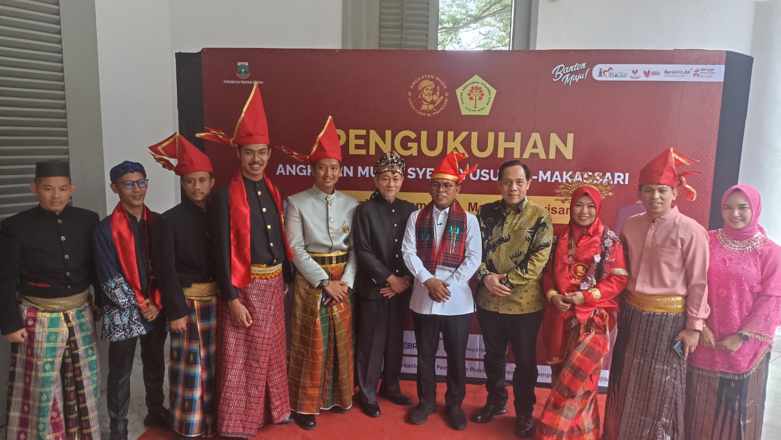 AMSY Resmi Dikukuhkan, Jalin Persaudaraan Pemuda Sulsel dan Banten dalam Warisan Syekh Yusuf Al-Makassari