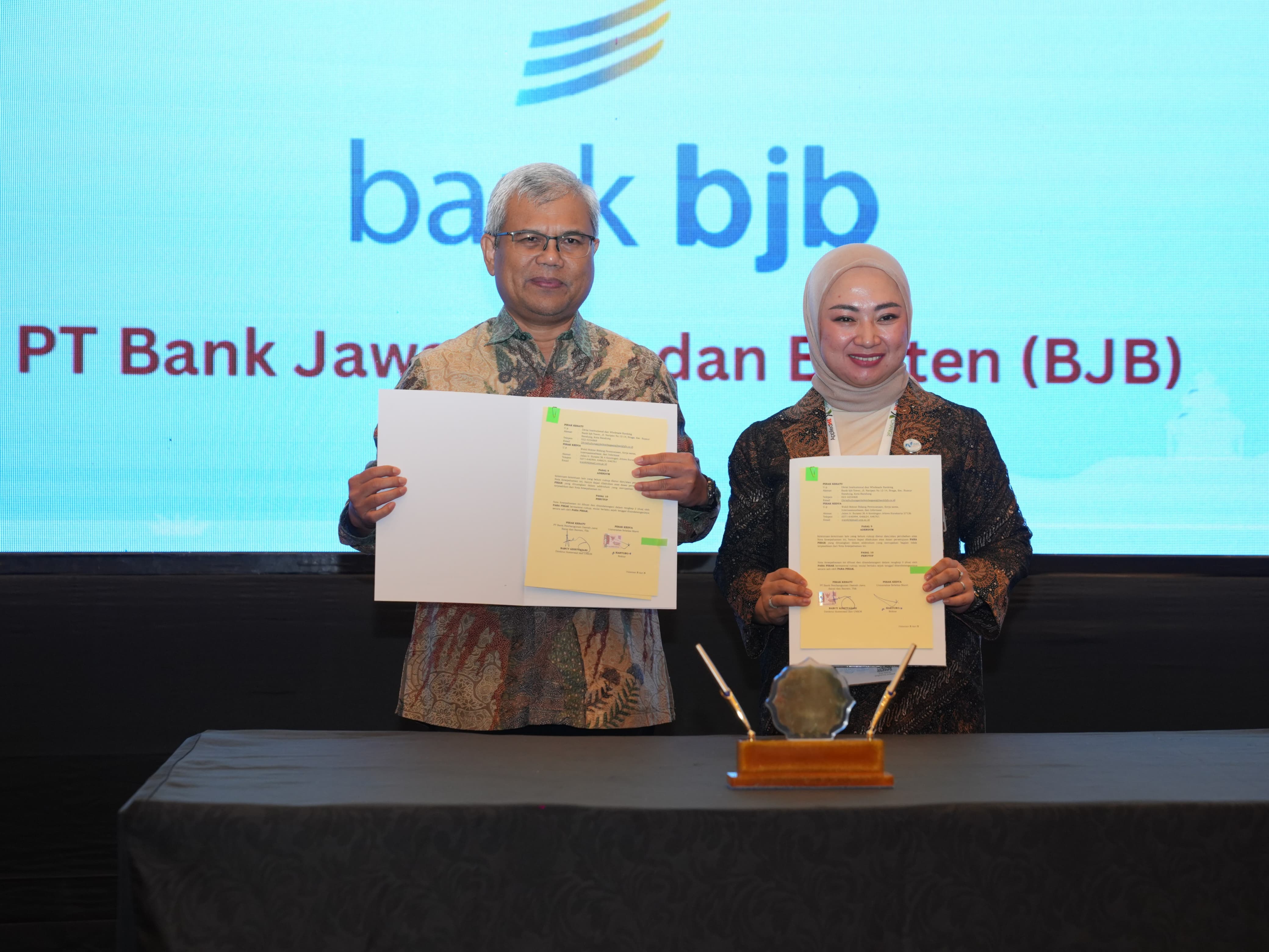 bank bjb Jalin Kerja Sama Strategis dengan UNS dalam Bidang Pendidikan, Penelitian, dan Pengabdian Masyarakat