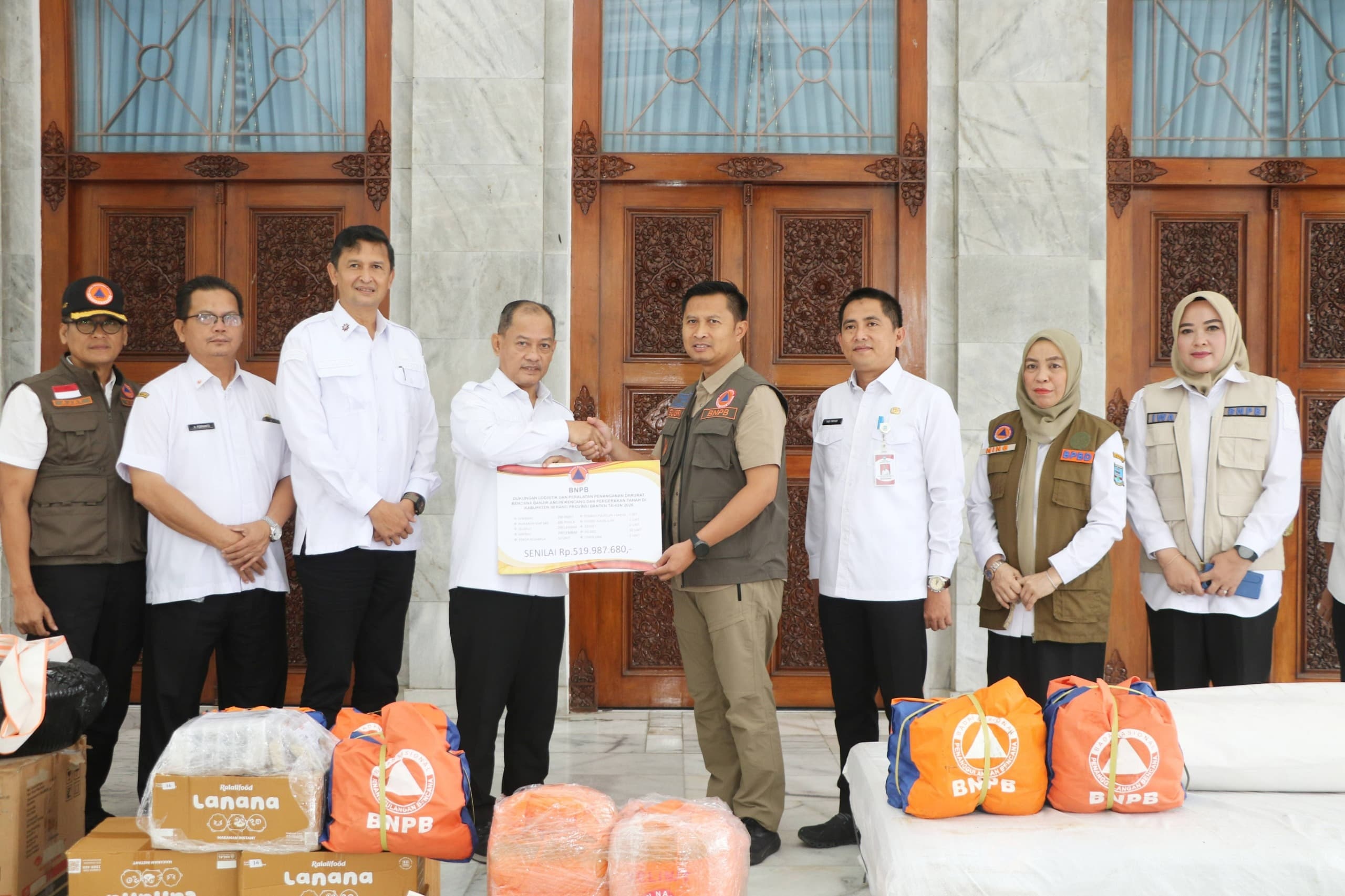 BNPB Salurkan Bantuan untuk Warga Terdampak