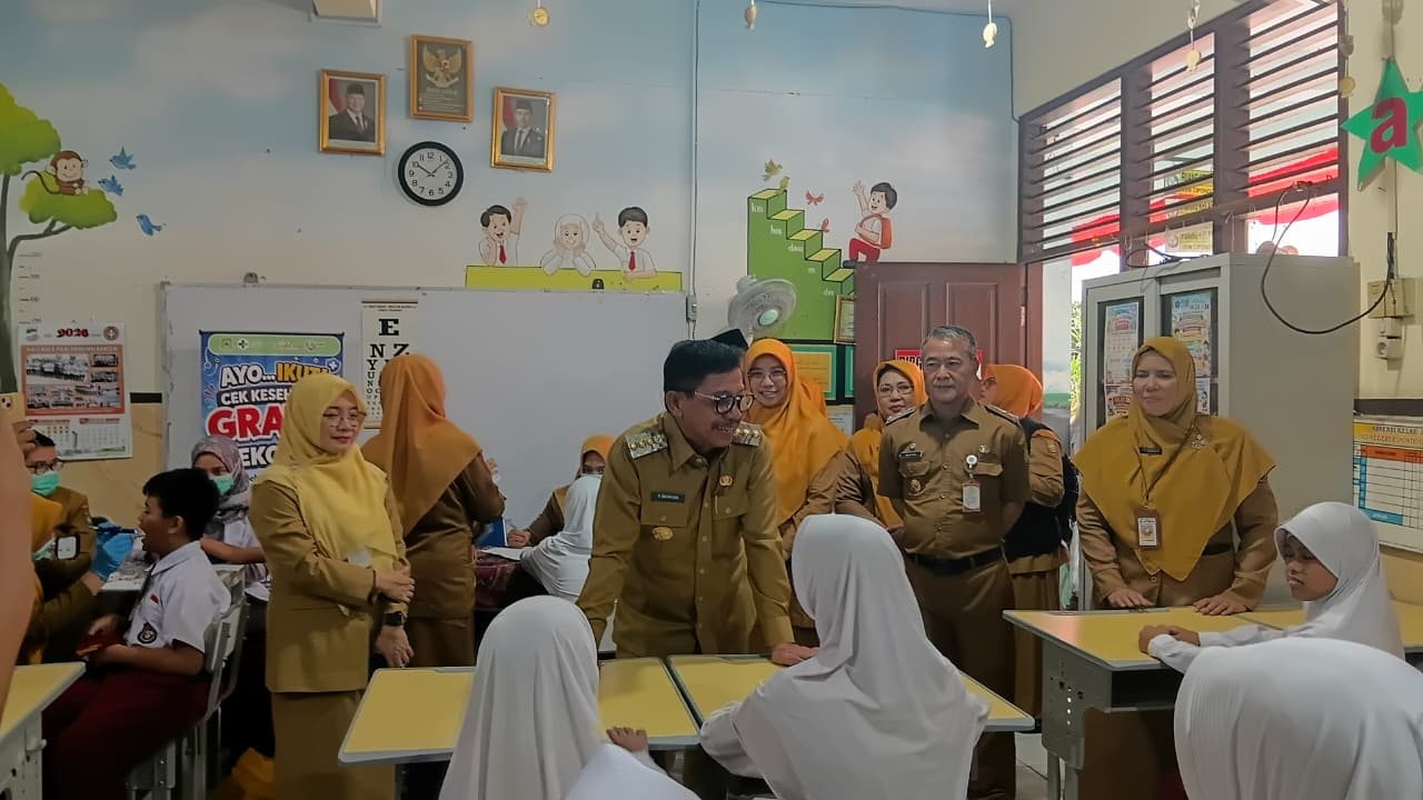 Pemkot Tangerang CKG dan Imunisasi Siswa SD