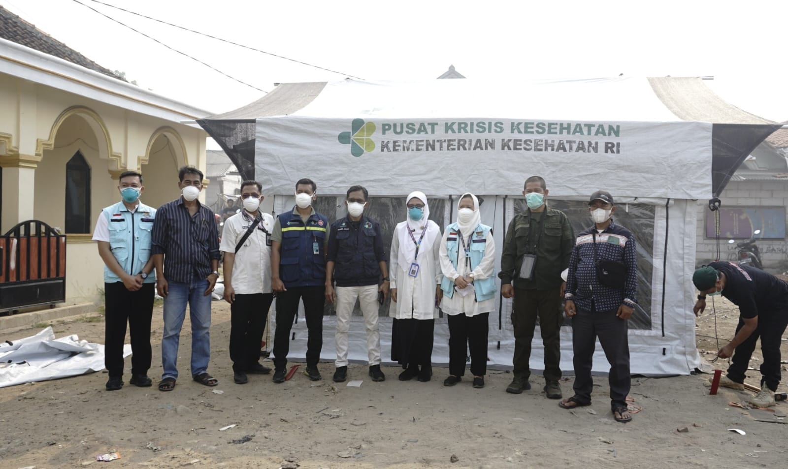 Kemenkes Dirikan Posko Darurat di Rajeg