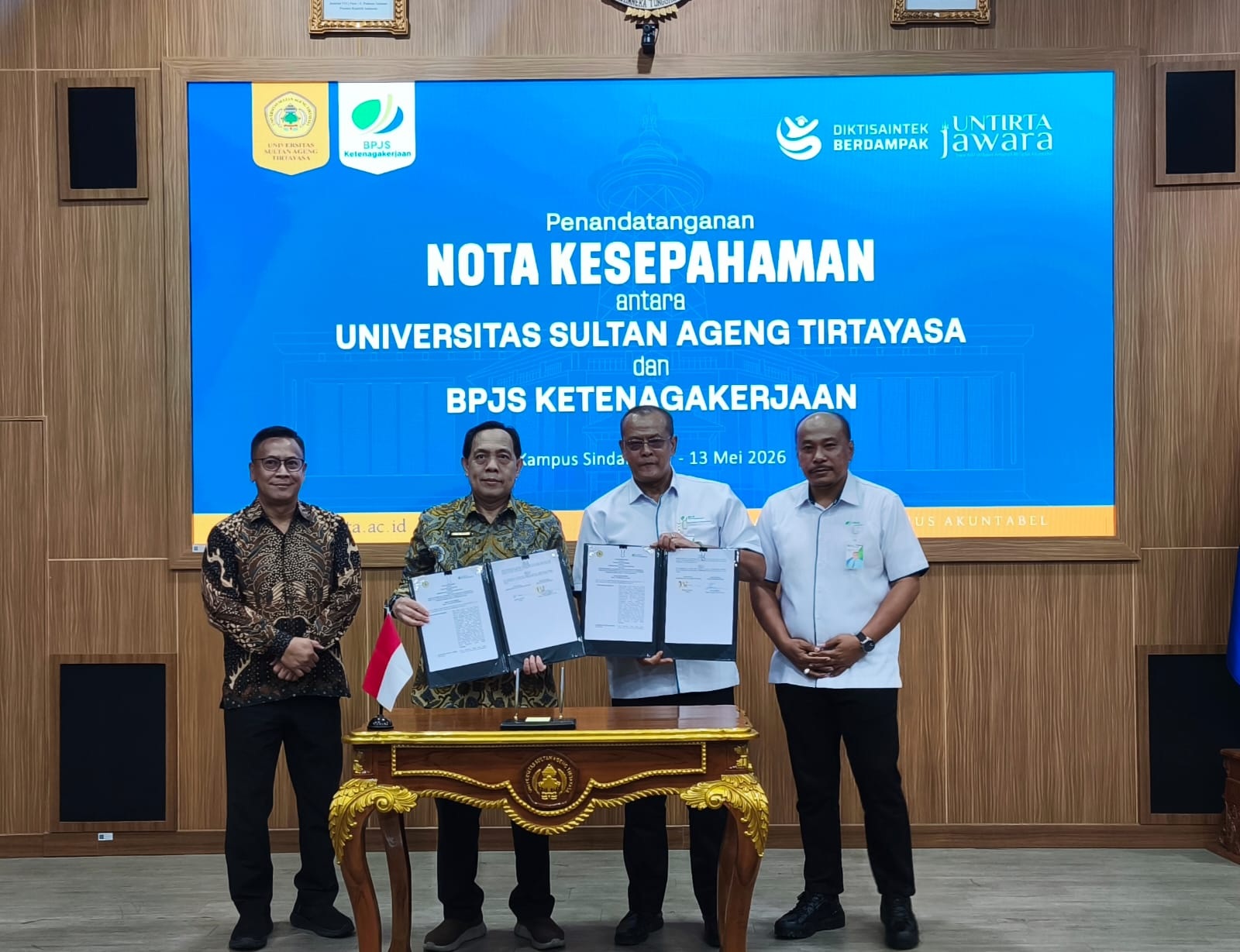 BPJS dan Untirta Bangun Generasi Sadar Jaminan Sosial