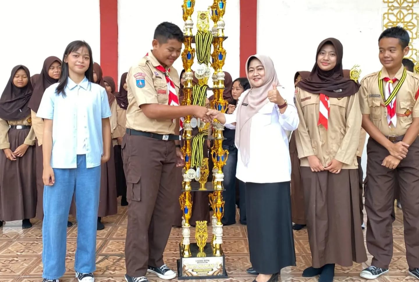 Paskibra SMPN 20 Kota Tangerang, Borong Trofi di BPM Competition Series 3 