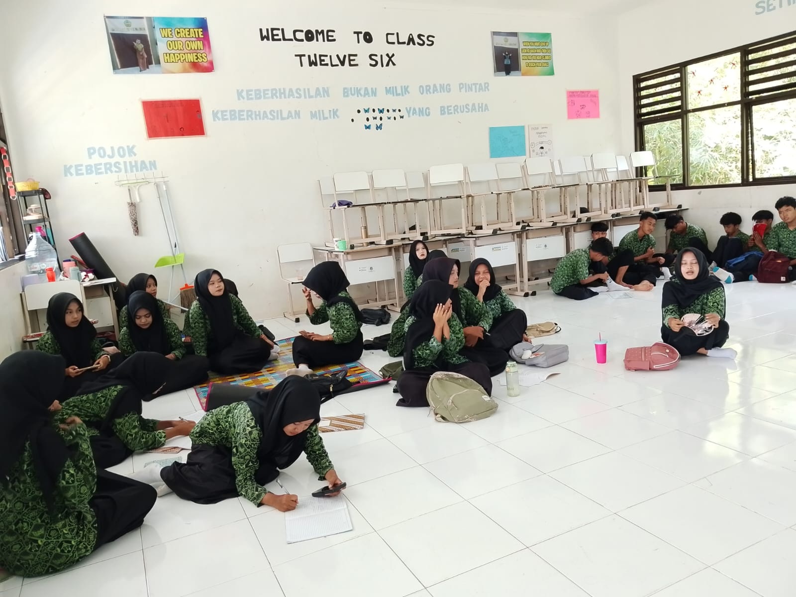 KBM SMA Negeri 1 Cimarga Kembali Normal