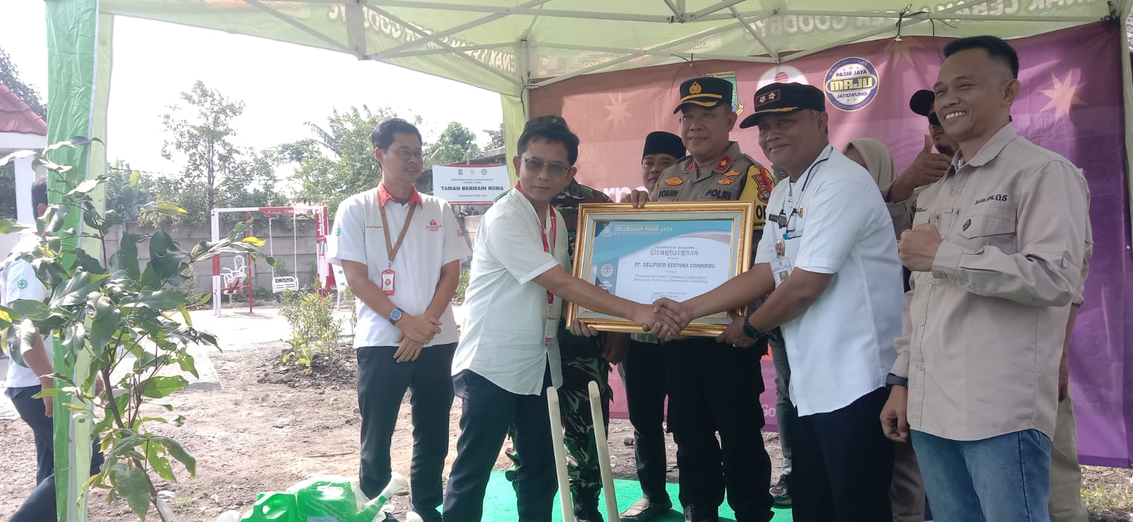 Mayora Bangun Taman Bermain di Lahan Pertanian