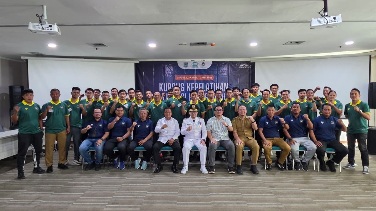 PSSI Tangsel - Dispora Latih 30 Calon Pelatih
