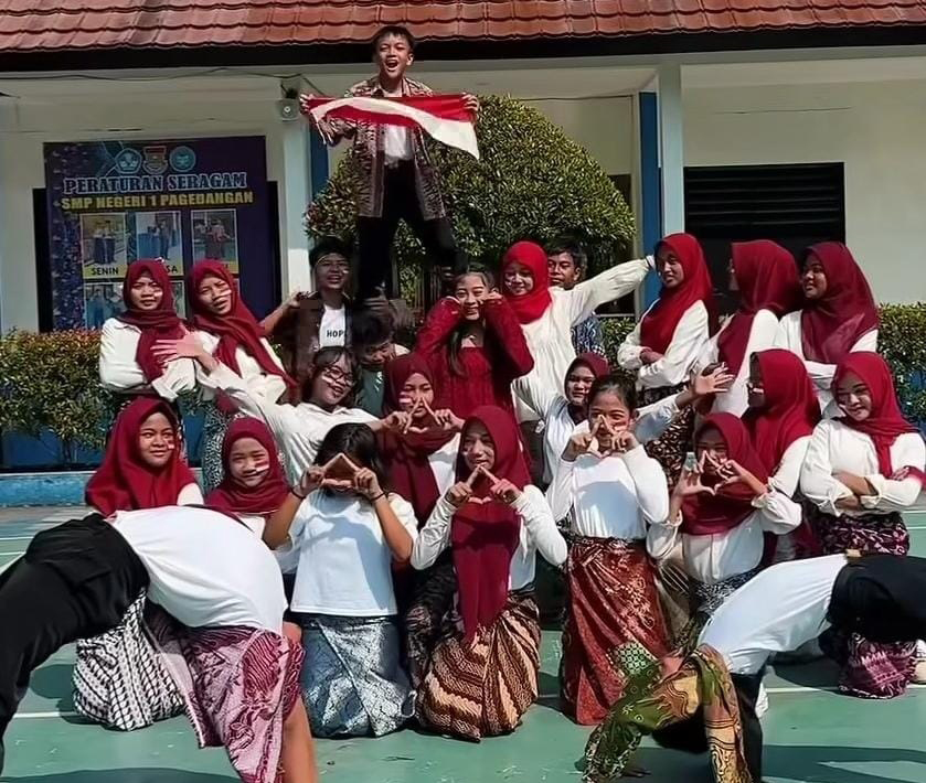 SMPN 1 Pagedangan, Merawat Kemerdekaan dengan Pagelaran Seni Budaya