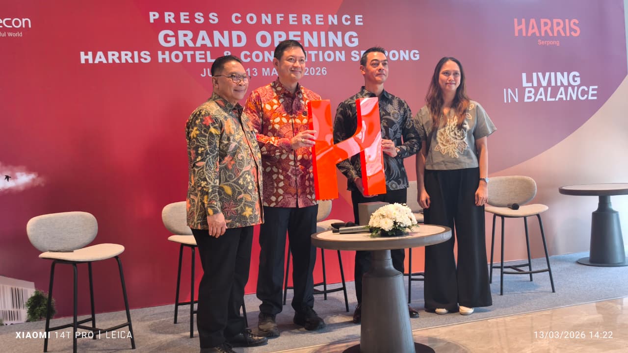 The Ascott Limited Resmi Luncurkan Harris Hotel & Convention Serpong, Kenalkan Generasi Baru