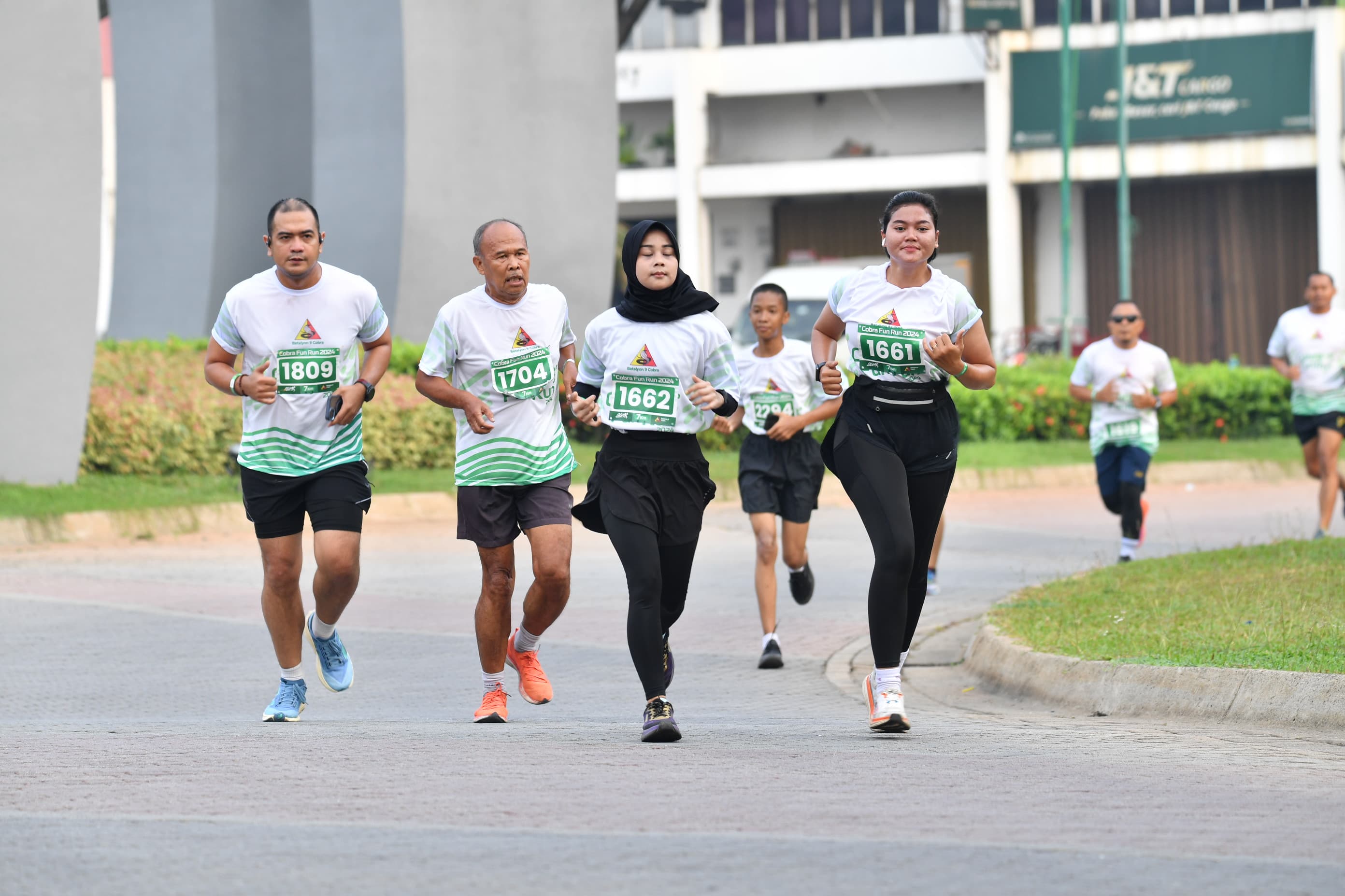 Ratusan Masyarakat Ramaikan Cobra Fun Run