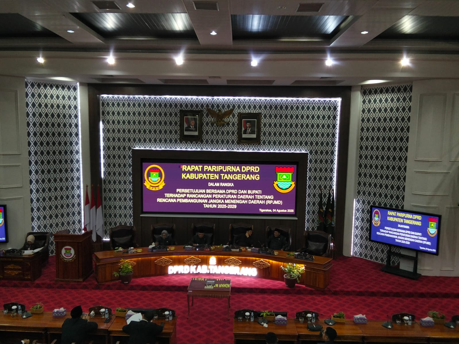 Enam Fraksi Usul DOB Masuk RPJMD, Seluruh Fraksi DPRD Kabupaten Tangerang Setuju Raperda RPJMD 2025-2029