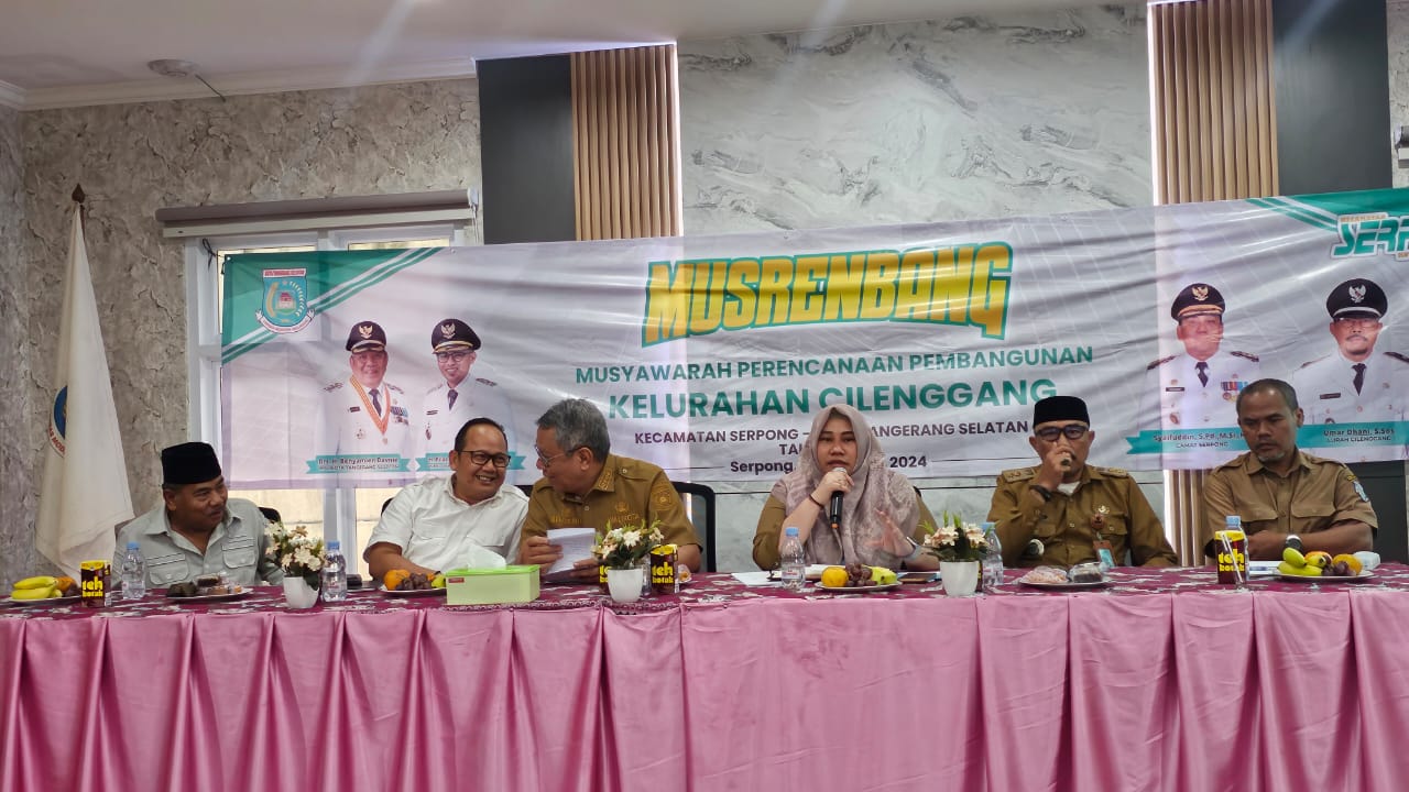 Musrenbang Kelurahan di Tangerang Selatan Dimulai Diawali Kelurahan Cilenggang