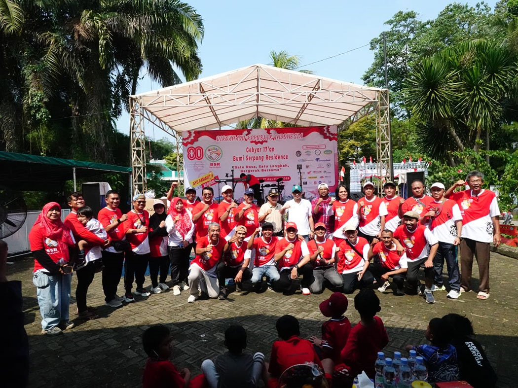 Warga BSR Gelar Lomba 17-an dan Bazar UMKM