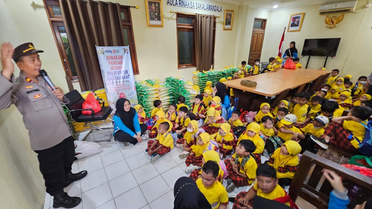 KB dan TK Alfabeta Kunjungi Polsek Pamulang