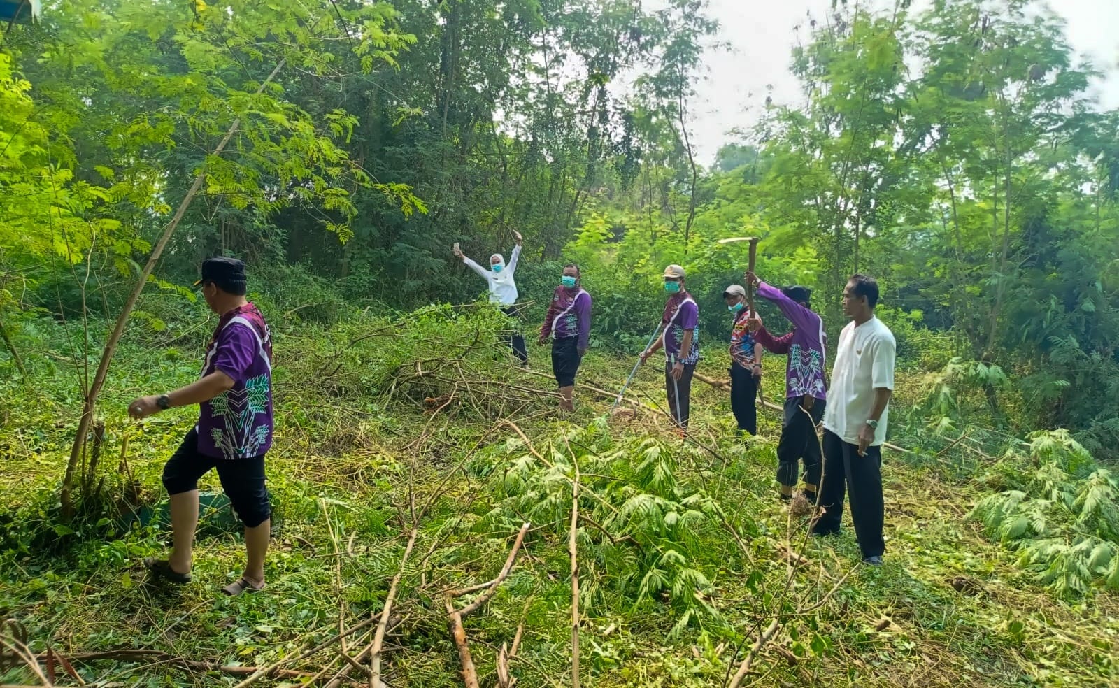 Camat Gunung Kaler Gencarkan Korve Asri Setiap Jumat