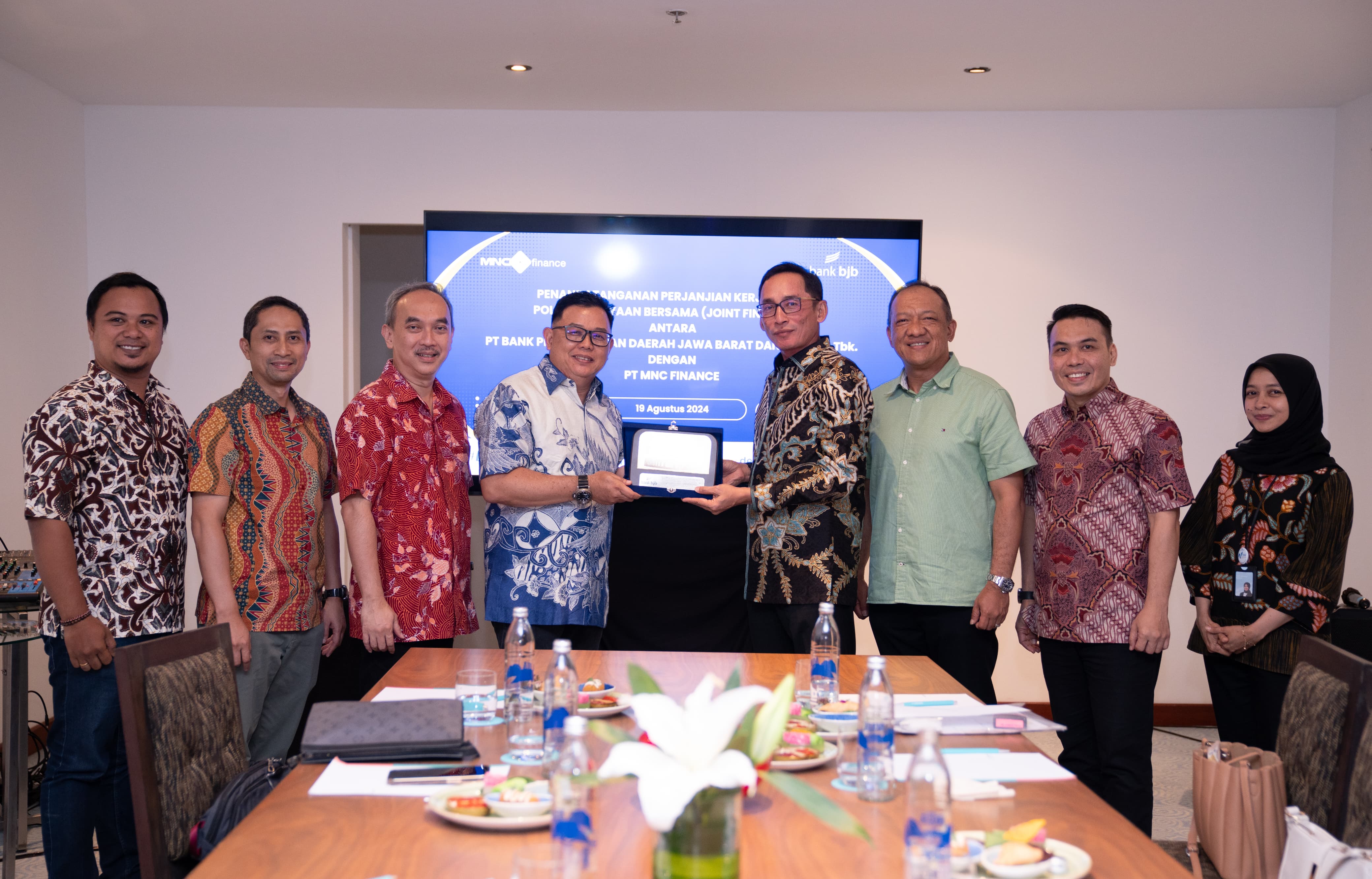 bank bjb dan MNC Finance Kerja Sama Joint Financing