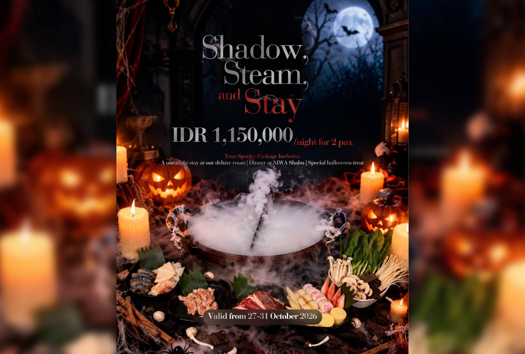 Rayakan Halloween Bersama Keluarga dengan Promo Shadow, Steam, and Stay di Swiss-Belhotel Airport Jakarta